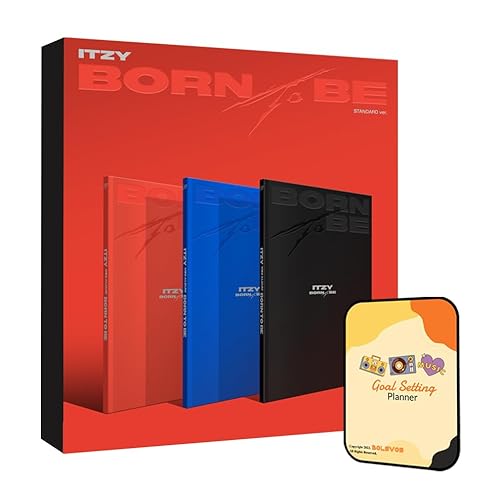 BORN TO BE ITZY Album [STANDARD ver. (A+B+C) 3 Album Set ]+Pre Order Benefits+BolsVos K-POP Inspired Freebies von Dreamus