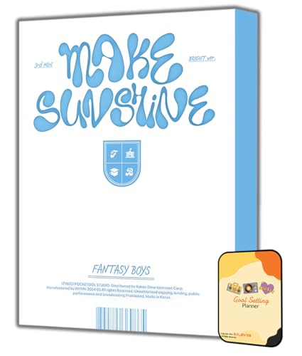 Dreamus FANTASY BOYS Album - MAKE SUNSHINE BRIGHT ver.+Pre Order Benefits+BolsVos Exclusive K-POP Giveaways Package von Dreamus