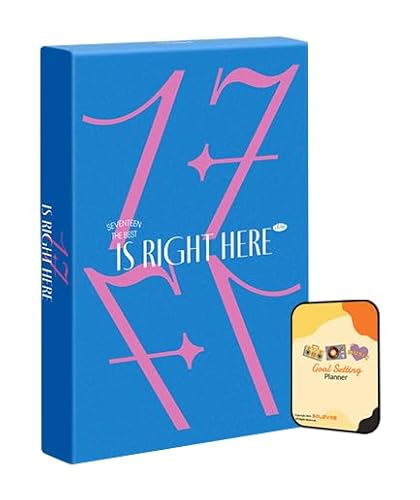 Dreamus SEVENTEEN Album - BEST ALBUM '17 IS RIGHT HERE' DEAR Random Ver+Pre Order Benefits+BolsVos Exclusive K-POP Giveaways Package von Dreamus