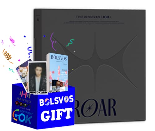 E'LAST - ROAR [GRAY ver.] (3rd Mini Album) Album+BolsVos K-POP eBook (21p), Photocards von Dreamus