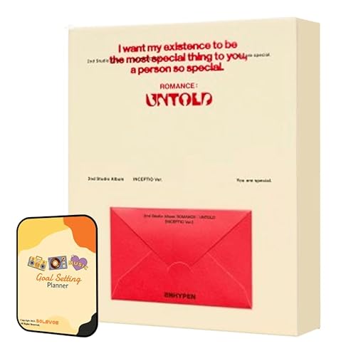 ENHYPEN Album - ROMANCE: UNTOLD INCEPTIO Ver.+Pre Order Benefits+BolsVos Exclusive K-POP Giveaways Package von Dreamus