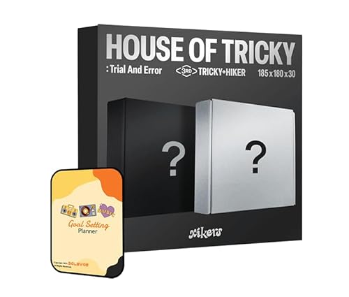 HOUSE OF TRICKY: Trial And Error xikers Album [HIKER VER.]+Pre Order Benefits+BolsVos K-POP Inspired Freebies (3rd Mini Album) von Dreamus