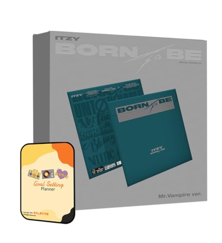 ITZY Album - BORN TO BE (SPECIAL EDITION) Mr. Vampire ver.+Pre Order Benefits+BolsVos Exclusive K-POP Giveaways Package von Dreamus