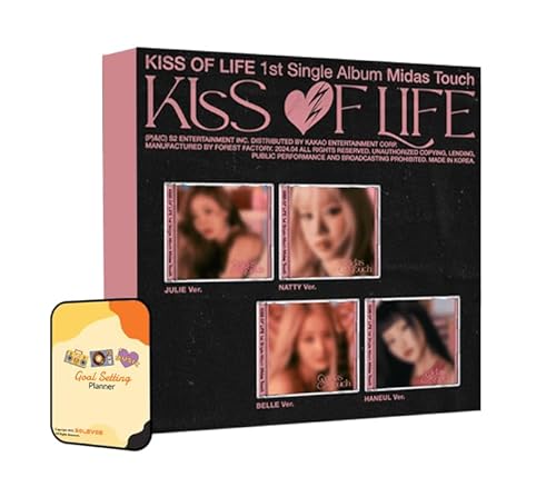 KISS OF LIFE Midas Touch Album [Jewel Ver. (Random Ver.)]+Pre Order Benefits+BolsVos Exclusive K-POP Inspired Digital Merches von Dreamus