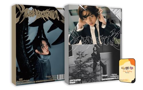 Renegade LUCAS Album [A ver + B ver (2types) FullSet Photobook Album ver]+Pre Order Benefits+BolsVos K-POP Inspired Freebies (1st Single Album) von Dreamus
