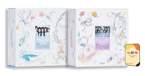 SUPER REAL ME ILLIT Album [SUPER ME + REAL ME (2 ver.) Full Album Set]+Pre Order Benefits+BolsVos K-POP Inspired Freebies (1st Mini Album) von Dreamus