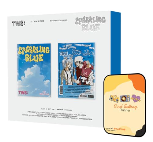 Sparkling Blue TWS Album [Sparkling Blue (Weverse Album ver.)]+Pre Order Benefits+BolsVos K-POP Inspired Freebies (1st Mini Album) von Dreamus