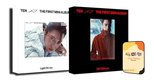 TEN TEN Album [Photobook ver 1 + ver 2 (2 ver.) Full Album Set]+Pre Order Benefits+BolsVos K-POP Inspired Freebies (1st Mini Album) von Dreamus