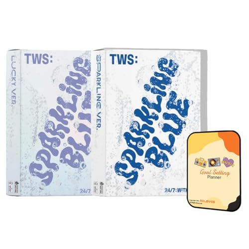 TWS SPARKLING BLUE Album [RANDOM ver.]+Pre Order Benefits+BolsVos Exclusive K-POP Inspired Digital Merches von Dreamus