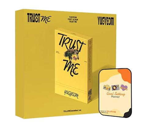 YUGYEOM TRUST ME Album [YELLOW(Dandelion) ver.]+Pre Order Benefits+BolsVos Exclusive K-POP Inspired Digital Merches von Dreamus