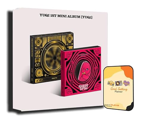 YUQI (G) I-DLE Album - YUQ1 STAR + RABBIT (2 ver.) Full Album Set+Pre Order Benefits+BolsVos Exclusive K-POP Giveaways Package von Dreamus