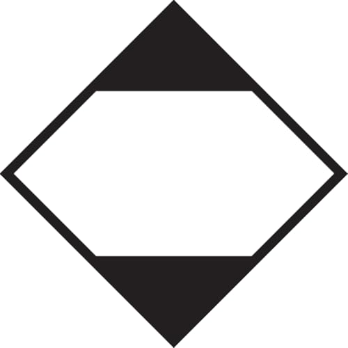 Dreifke® Gefahrgutaufkleber: Versandstücke, die begr. Mengen enthalten | Folie selbstklebend | 300x300 mm, 1 Stk von Dreifke