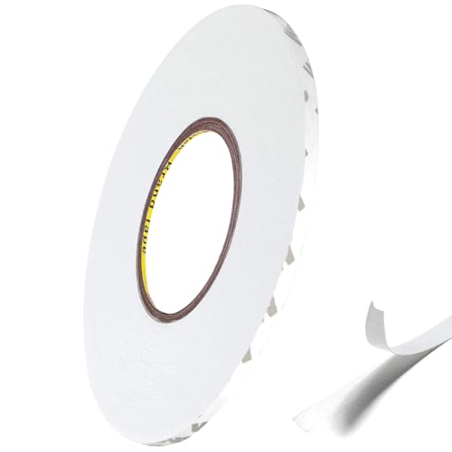 Doppelseitiges Klebeband, 9080 Starkes Montageband Dünn Wasserdichtes Hitzebeständig 50 m Lang, 6 mm Breit, 0,15 mm Dick für LED-Streifenlicht Und Haus Doppelseitiges Klebeband, 9080 Starkes Montageband Dünn Wasserdichtes Hitzebeständig 50 m Lang, 6 mm Breit, 0,15 mm Dick für LED-Streifenlicht Und Haus von Drenky