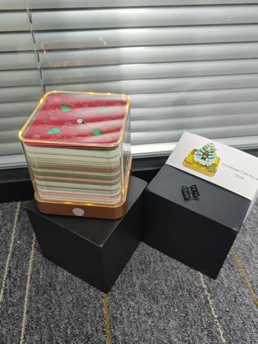 3D Kalender, 2026 Tischkalender Weihnachten, 3D Abreißen Notizblock Weihnachtsbaumhaus mit LED Lichtern, Zeitmesser Kalender 2026, Memo Pad, Adventskalender Tischdeko, Lustige Weihnacht geschenk 3D Kalender, 2026 Tischkalender Weihnachten, 3D Abreißen Notizblock Weihnachtsbaumhaus mit LED Lichtern, Zeitmesser Kalender 2026, Memo Pad, Adventskalender Tischdeko, Lustige Weihnacht geschenk von Drepint