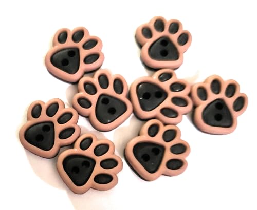 Dress It Up Buuttons and Embellishments Hundepfoten-Kollektion "The Canine Companion", 8-teilig von Dress It Up