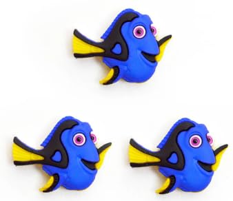 Dress It Up Knöpfe und Verzierungen aus der Disney-Kollektion "Findet Nemo", 3 Stück, Dorie-Singles von Dress It Up