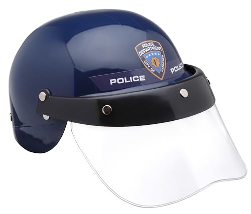 Dress Up America Polizeihelm mit Visier – Kostüm-Polizeihut für Kinder – Cop-Accessoire-Hut Dress Up America Polizeihelm mit Visier – Kostüm-Polizeihut für Kinder – Cop-Accessoire-Hut von Dress Up America