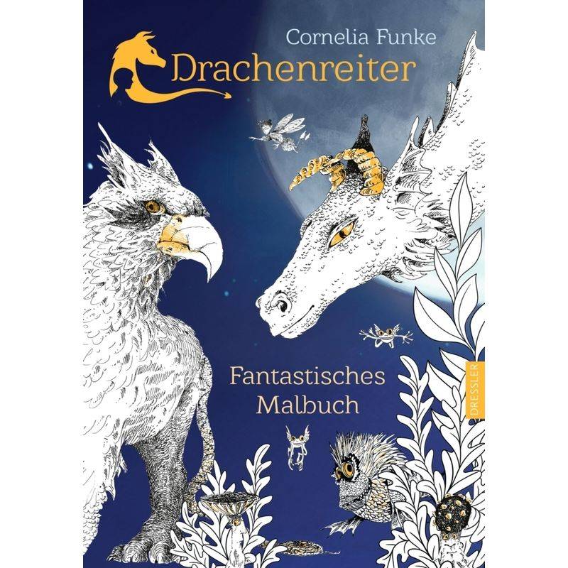 Drachenreiter. Fantastisches Malbuch von Dressler Verlag GmbH