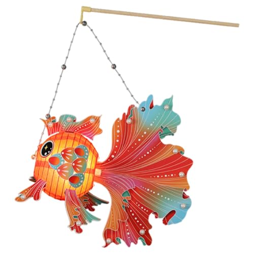 Dreuhuing Fisch-Bastellaterne – chinesisches Papier-Festival-Laternen-Bastelset, Papierlaternen-Bastelset, chinesisches Bastel-Fischlaternen-Set für Festival-Dekorationen, Hochzeit Dreuhuing Fisch-Bastellaterne – chinesisches Papier-Festival-Laternen-Bastelset, Papierlaternen-Bastelset, chinesisches Bastel-Fischlaternen-Set für Festival-Dekorationen, Hochzeit von Dreuhuing