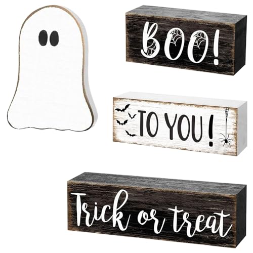 Dreuhuing Halloween- -Tischdekoration, niedliches -Tablett, Dekoration, rustikales Partygeschenk, gruseliges Schreibtisch-Display, Ornament für Zuhause, , Eingang, von Dreuhuing