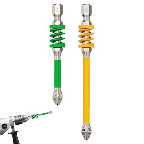 Dreuhuing Magnetisches Bohrer-Set, magnetische Schrauben-Bits für Bohrer, robuste Anti-Rutsch-Spitzen, Feder für Elektriker, Reparatur, Haushalt, Handwerk, Wartung, Techniker, Arbeit, Holz, Dreuhuing Magnetisches Bohrer-Set, magnetische Schrauben-Bits für Bohrer, robuste Anti-Rutsch-Spitzen, Feder für Elektriker, Reparatur, Haushalt, Handwerk, Wartung, Techniker, Arbeit, Holz, von Dreuhuing