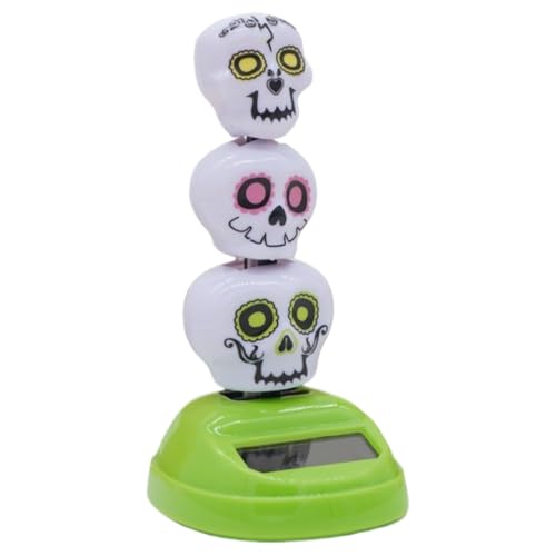 Dreuhuing Solar Tanzende Dekofiguren | 3 Schaukelnde Totenkopf-Auto-Deko | Tischdekoration, Autoinnenraum-Accessoires, Innendekoration Für Halloween-Partys, Feste & Tisch-Deko Dreuhuing Solar Tanzende Dekofiguren | 3 Schaukelnde Totenkopf-Auto-Deko | Tischdekoration, Autoinnenraum-Accessoires, Innendekoration Für Halloween-Partys, Feste & Tisch-Deko von Dreuhuing