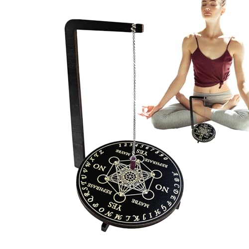 Dreuhuing Wahrsagebrett | Anhänger Hexen Deko Halter - Holz Kreativ Design Schmuckständer Für Anhänger Ketten Zuhause Meditation Deko Tischdekoration Wanddekoration Aufbewahrung Organizer Dreuhuing Wahrsagebrett | Anhänger Hexen Deko Halter - Holz Kreativ Design Schmuckständer Für Anhänger Ketten Zuhause Meditation Deko Tischdekoration Wanddekoration Aufbewahrung Organizer von Dreuhuing