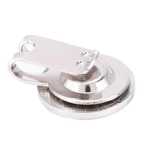 Drfeify Metal -Metall -Ball Visierclip mit Extra Großem Magnet Praktischer Hut Clip Marker für Lüfter, Farboptionen 3#, 4# (Nur vor Spaß Weinglas rosa) von Drfeify