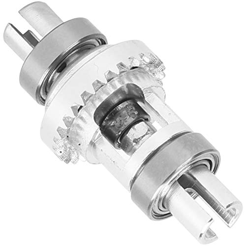 Drfeify Metalldifferentialbox Einfach zu Installieren für Wltoys K989/K969 1/28 RC -Auto -Enthusiasten (SILVER) von Drfeify