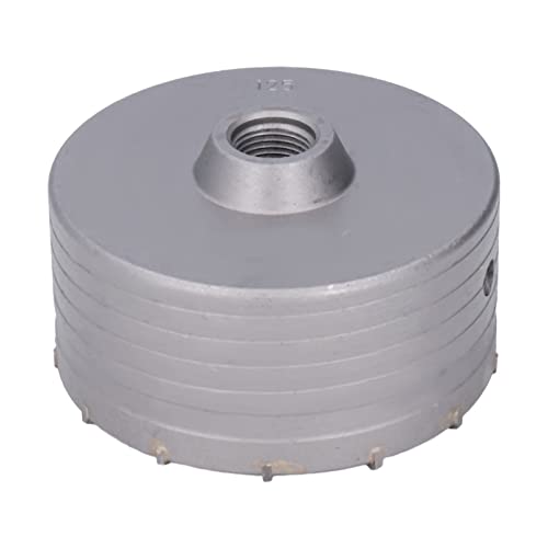 DriKou Electric Hammer Wall Hole Saw,125mm High Hardness Carbide Hole Opener for Concrete von DriKou