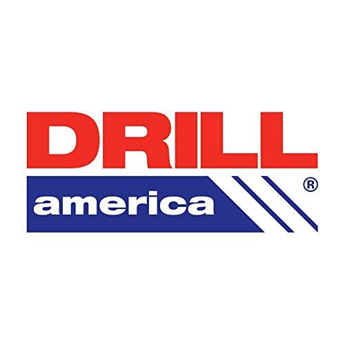Drill America Bohrer aus Hochgeschwindigkeitsstahl, kegelförmig, 0,64 cm – 2,54 cm – 2,54 cm – 2,54 cm – 2,54 cm – 1,44 cm – 1,44 cm – 1,44 cm – 1,44 cm – 1, 57/64 Inches, 1 von Drill America