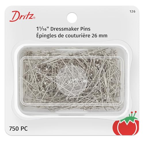 Dritz 126 Schneidernadeln, 3,8 cm (1-1/16 Zoll), 750 Stück von Dritz