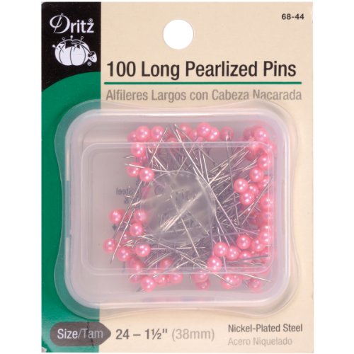 Dritz 139 Perlkopfnadeln, 5,1 cm, 20 Stück 100 Mal 1-1/2-Inch Rose von Dritz
