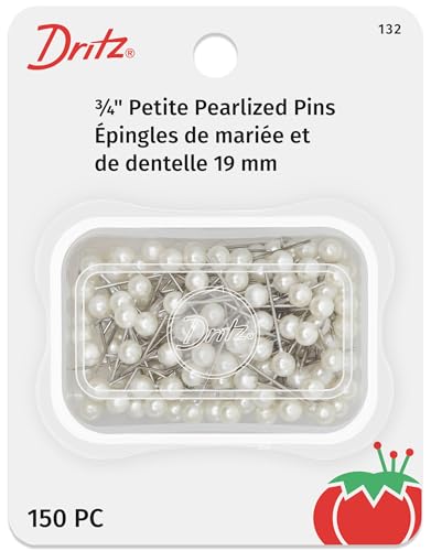 Dritz 139 Perlkopfnadeln, 5,1 cm, 20 Stück 150 Stück 3/4-Inch weiß Dritz 139 Perlkopfnadeln, 5,1 cm, 20 Stück 150 Stück 3/4-Inch weiß von Dritz