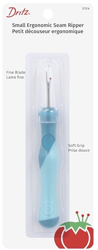 Dritz 3124, ergonomisch, klein, Aqua, 1 Stück Nahttrenner von Dritz