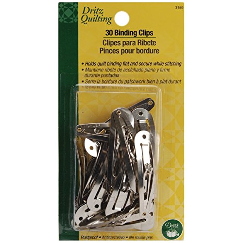 Dritz 3159 Bindungs-Clips für Quilter, 30 Stück Dritz 3159 Bindungs-Clips für Quilter, 30 Stück von Dritz