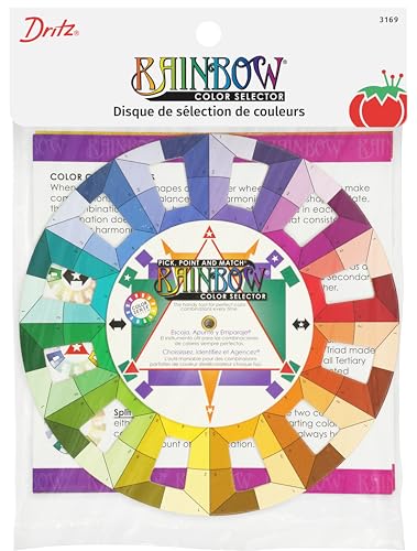 Dritz 86795 Rainbow Color Wheel Selector for Coordinating Colors, 1 Count Farbauswahl, multi, 1 PACK Dritz 86795 Rainbow Color Wheel Selector for Coordinating Colors, 1 Count Farbauswahl, multi, 1 PACK von Dritz