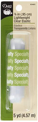 Dritz 9346C Leicht, transparent, elastisch, Mehrfarbig, 2.54 x 4.57 x 14.73 cm Dritz 9346C Leicht, transparent, elastisch, Mehrfarbig, 2.54 x 4.57 x 14.73 cm von Dritz
