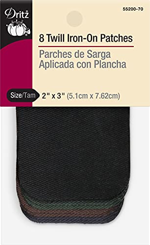 Dritz Aufbügler, sortiert, 5,1 x 7,6 cm, dunkle Farben, 8 Stück Dritz Aufbügler, sortiert, 5,1 x 7,6 cm, dunkle Farben, 8 Stück von Dritz