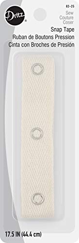 Dritz Baumwolle beige Snap tape-17.5-inch Dritz Baumwolle beige Snap tape-17.5-inch von Dritz