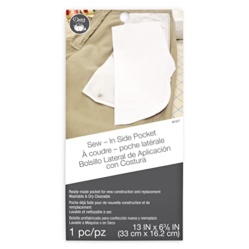Dritz Clothing Care 82407 Seitentasche zum Einnähen Dritz Clothing Care 82407 Seitentasche zum Einnähen von Dritz