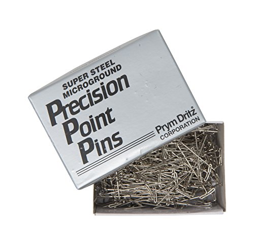 Dritz Home 214500 Bulk Package of Nickel-Plated Steel T-Pins, 350-Pack, Silver von Dritz