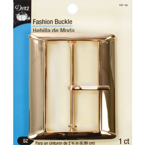 Dritz Metall Fashion Schnalle für 2–3/4-Zoll breit Belt-Gold Dritz Metall Fashion Schnalle für 2–3/4-Zoll breit Belt-Gold von Dritz
