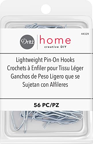 Dritz Metall pin-on Draperie Haken leicht 56/Pkg von Dritz