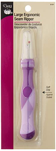 Dritz Nahtaufreißer mit gekrümmter Klinge Groß mit ergonomischem Design 1-Pack violett Dritz Nahtaufreißer mit gekrümmter Klinge Groß mit ergonomischem Design 1-Pack violett von Dritz