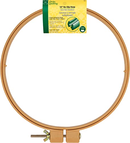 Dritz Quilting No-Slip Hoop 10-inch, Natural von Dritz