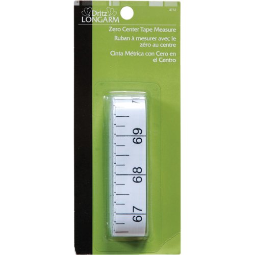 Dritz Tape Measure Longarm Zero Center Maßband, 365,8 cm, weiß, 0 m Dritz Tape Measure Longarm Zero Center Maßband, 365,8 cm, weiß, 0 m von Dritz