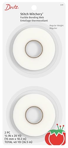 Dritz Verbindungsnetz, Eisen, Weiß, 1,6 cm x 20 m (2 Stück) von Dritz