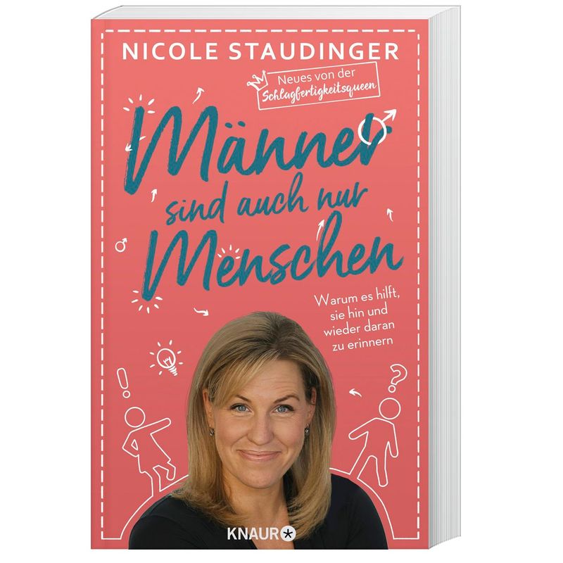Männer Sind Auch Nur Menschen - Nicole Staudinger, Taschenbuch von Droemer/Knaur