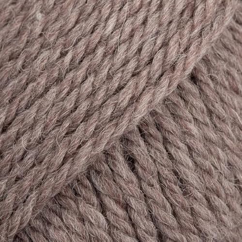 Alaska Kammgarn, 100 % Wolle, 50 g Knäuel – 77 Yds (55 beige) von Drops